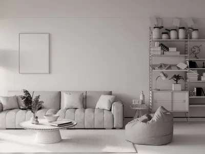 Livingroom02 3D model
