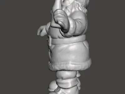 SANTA CLAUS COCA COLA CHRISTMAS VINTAGE FIGURE STATUE ORNAMENT 3D print model