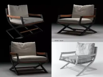 Emily armchair 3D model