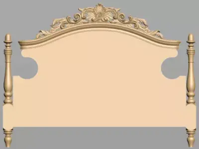 Bed Luxury  3D model