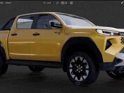 Toyota Hilux 2026 - Travo 3D model