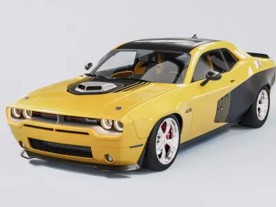 Plymouth Cuda  3D model