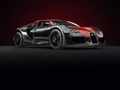 Bugatti Veyron  3D model