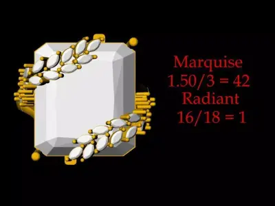 Unique Women Ring - 0037 3D print model