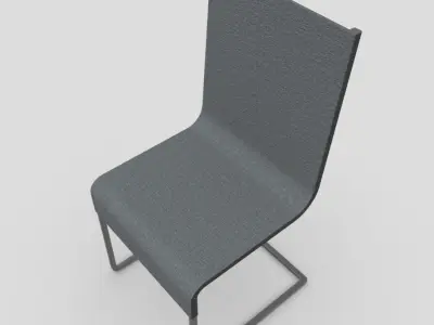 Chair 4 Low-poly 3D model