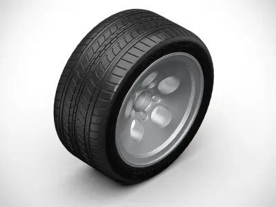 Wheel v12 3D model