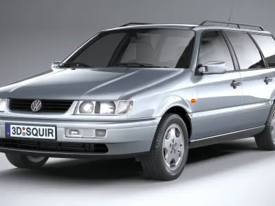 Volkswagen Passat B4 variant 3D model