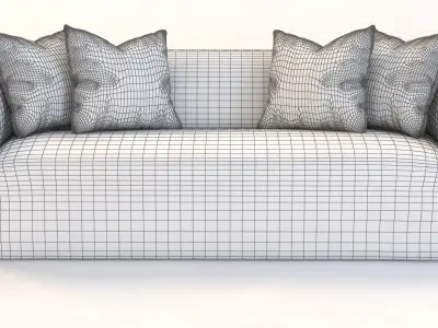 Castellammare Sofa 3D model