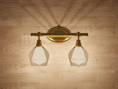 4 Set Interior Lights Low-poly 3D model