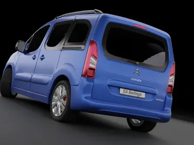 Citroen Berlingo Multispace 2011 3D model