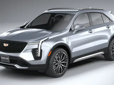 Cadillac XT4 CG 2024 3D model