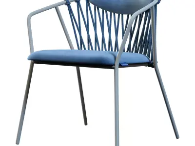 Baga Chair Musola Low-poly 3D model