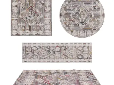 Rugs No 992 Low-poly 3D model