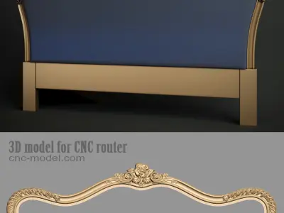 Bed Luxury  3D model