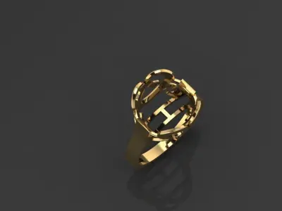 Dorica - Ring 3D print model