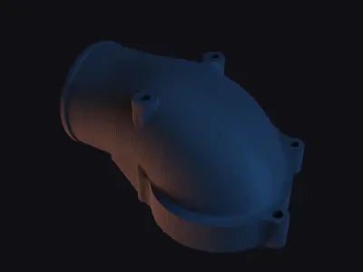 C20xe Powercap 76 mm NO fitting RIGHT 3D print model