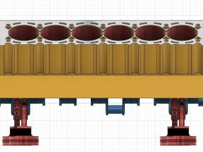 V12 Block for 3Dprinter 3D print model