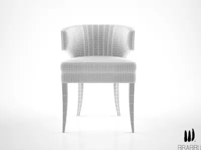 Brabbu Ibis dining chair 3D model
