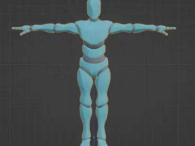 Y bot Free 3D model