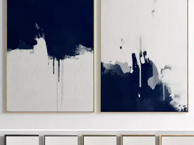 Photo Frame 205 Low-poly 3D model