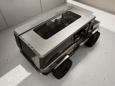 ROCK-MONSTER-TRUCK 3D model