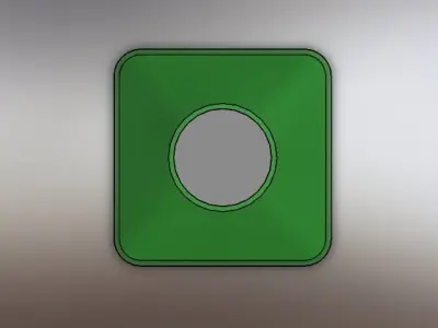 Fancy bottle-Oil bottle  Free 3D model