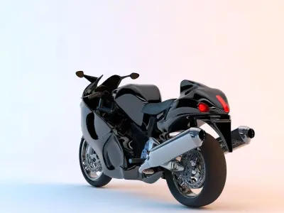 Motorcycle 1 3D model