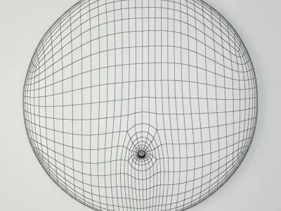 Bwa Sun Mask 3D model