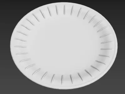 Baking dish with decoration Free 3D model