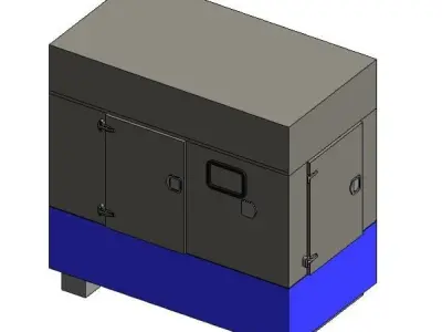 MOTOGENERADOR SELMEC 3D model