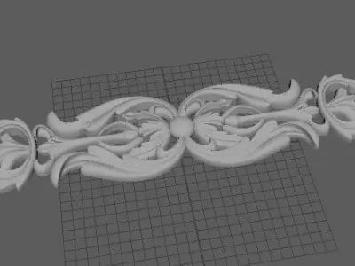 dekor ornament 3D model purchase