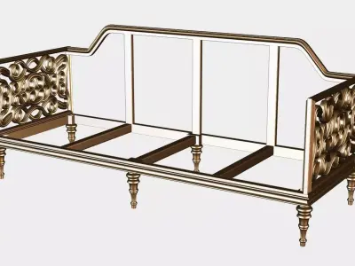 Carved chester for cnc 16 3D model