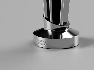 ICC Cricket T20 World Cup Trophy 3D model