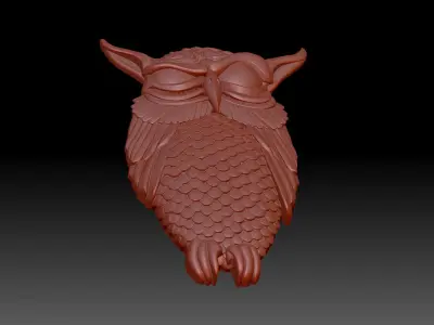 Owl bird  3D print model