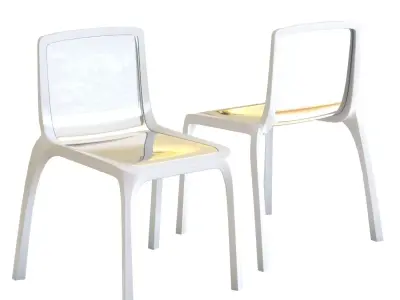 Scavolini Miss You Dining Chair 3D model