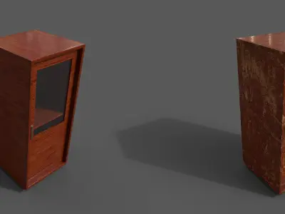 Pack 2 Sets Modern Furniture 3D Model Low-poly 3D model