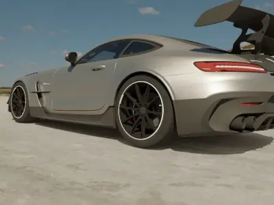 Mercedes-AMG GT Black Series 20 3D model