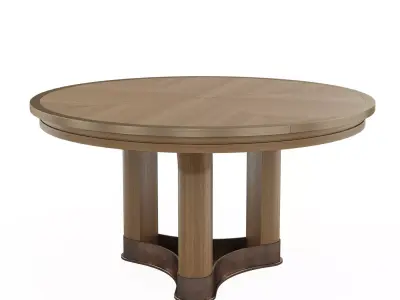 Jiun Ho Amboise dining table Low-poly 3D model