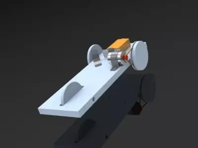 Solar Car Free 3D model