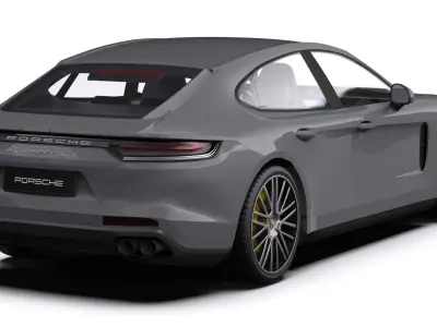 Porsche Panamera Turbo S 2022 3D model
