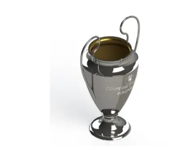UEFA Champions League Trophy 3D print model