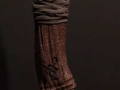 Kratos Leviathan  God of War STL for 3D Printing 3D print model