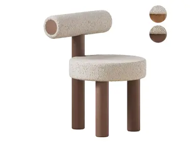 Freddo Dining Chair 3D model