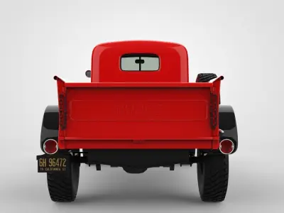 Dodge Power Wagon 1946 3D model
