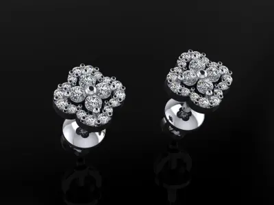 Earrings 22 3D print model