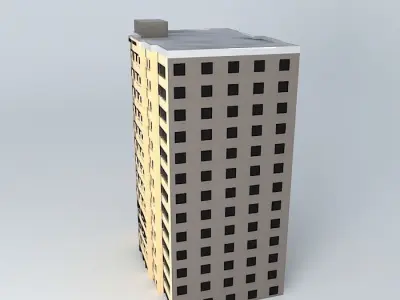 Al Helel Specialized Hospital Free 3D model