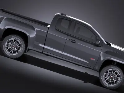 GMC Canyon 2015 VRAY 3D model