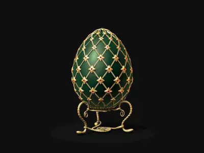 Egg FABERGE R7 3D model