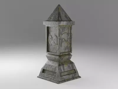 Relic Totem Free low-poly 3D model