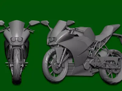 KTM RC 125 3D print model